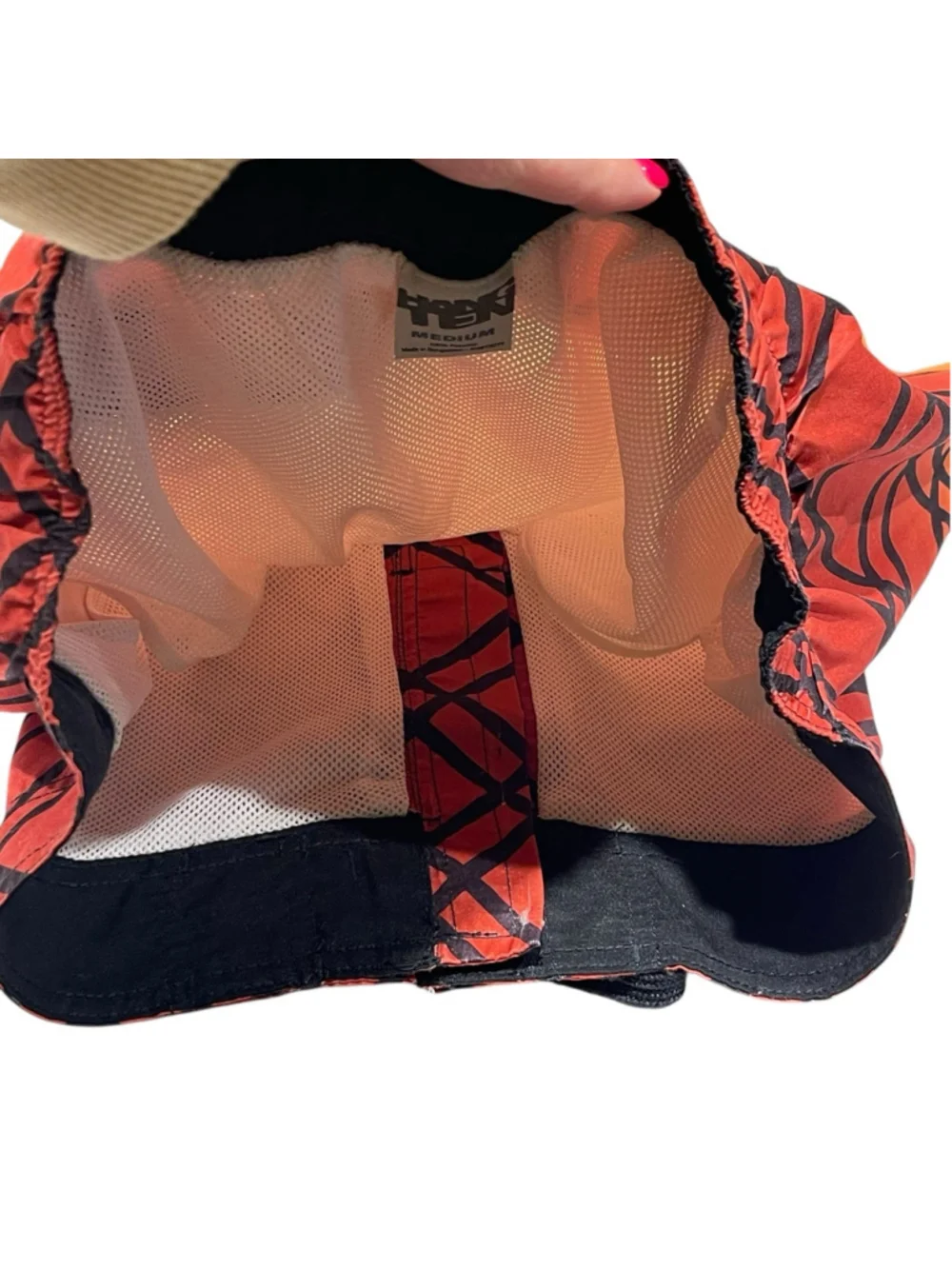 Hang Ten‎ Boys Swim Board Shorts Ombre Orange Yellow Green Size Medium Kidcore